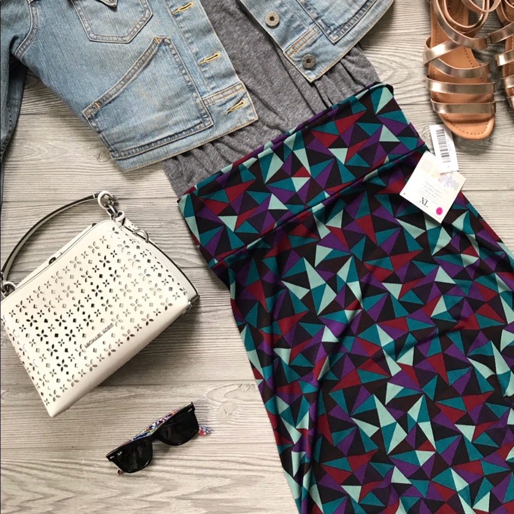 NWT LLR XL AZURE SKIRT